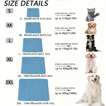 ChillNest™ Cooling Mat — Self-Cooling Dog Mat for Hot Summer Days