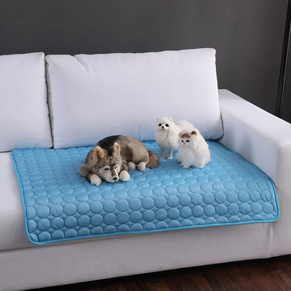 ChillNest™ Cooling Mat — Self-Cooling Dog Mat for Hot Summer Days