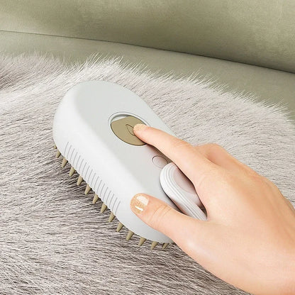 SteamGroom™
3-in-1 Steam Pet Brush