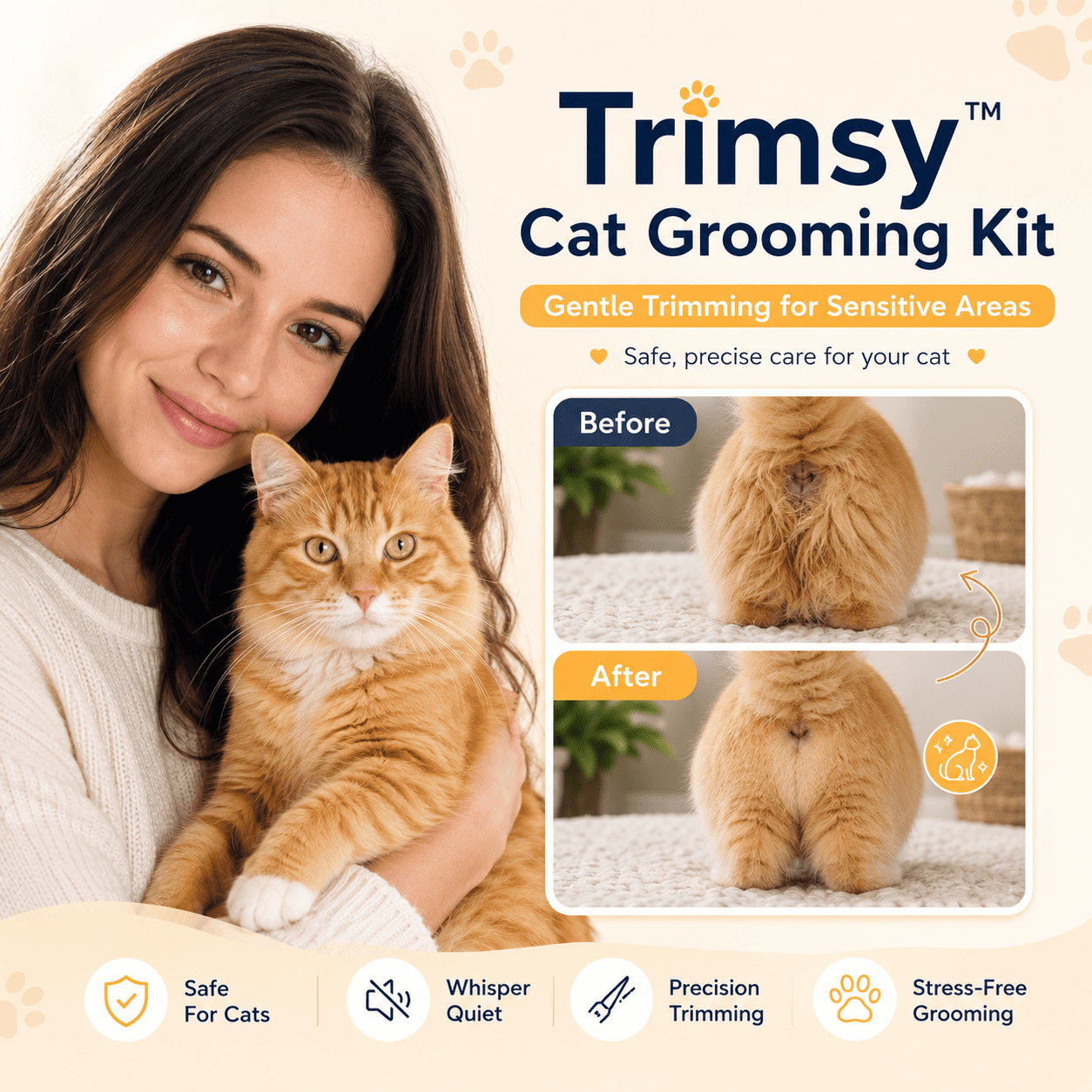 Trimsy™ Cat Grooming Kit